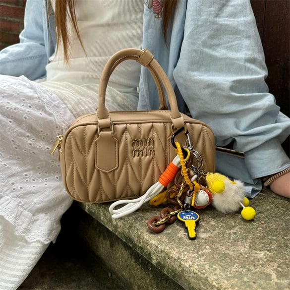1 pieza de dijes de aleación de cadena linda de serie simple para bolso de mujer