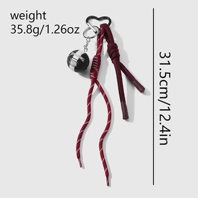 1 Stück Simple Series Sport Herz Legierung Unisex Taschenanhänger h5 Bild2