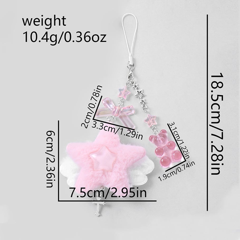 1 Piece Simple Series Sweet Bow Knot Resin Women's Bag Charms Picture2