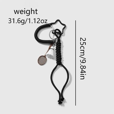 1 Stück Simple Series Sport Cartoon Legierung Damen Taschenanhänger h5 Bild2