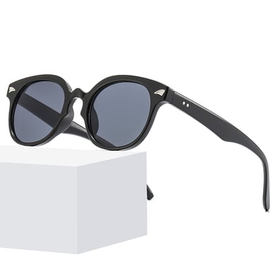1 Piece Simple Series Natural Patchwork Plastic Unisex Sunglasses h5 Picture2