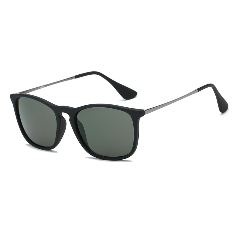 1 Piece Simple Series Daily Patchwork Plastic Unisex Sunglasses 