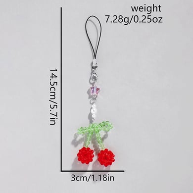 1 Piece Romantic Series Sweet Plant Alloy Women's Bag Charms h5 Picture2