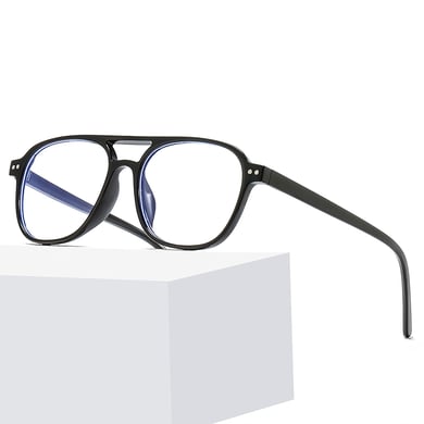 1 Pair Simple  casual daily blue-light-blocking  Unisex glasses h5 Picture2