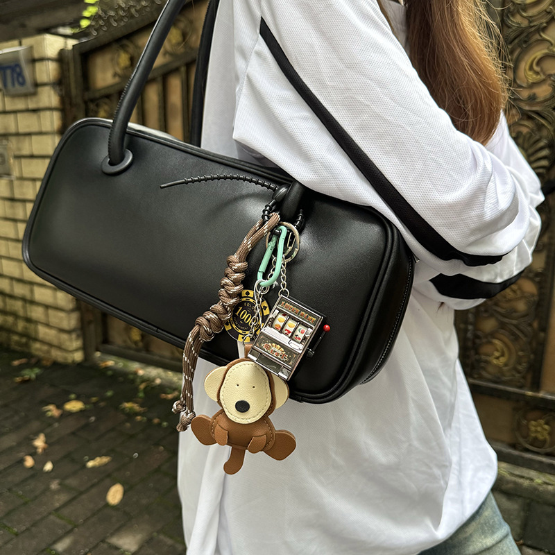 1 Piece Simple Series Daily Animal PU Women's Bag Charms 