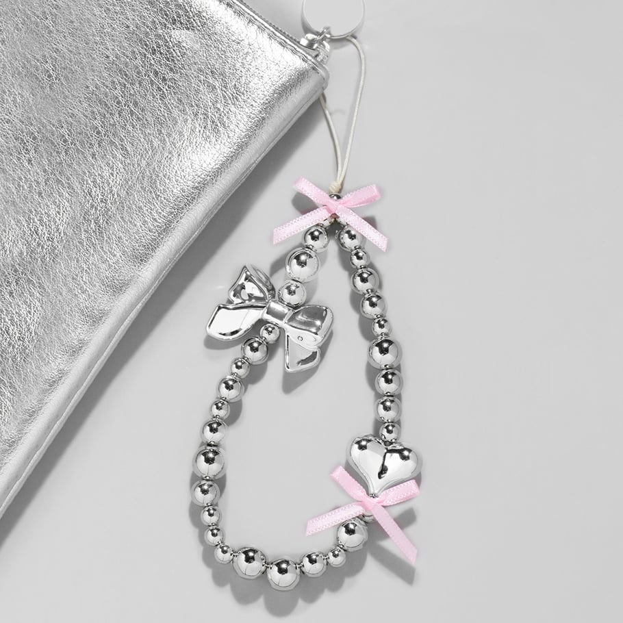 1 Piece Romantic Series Sweet Bow Knot CCB Women's Bag Charms 