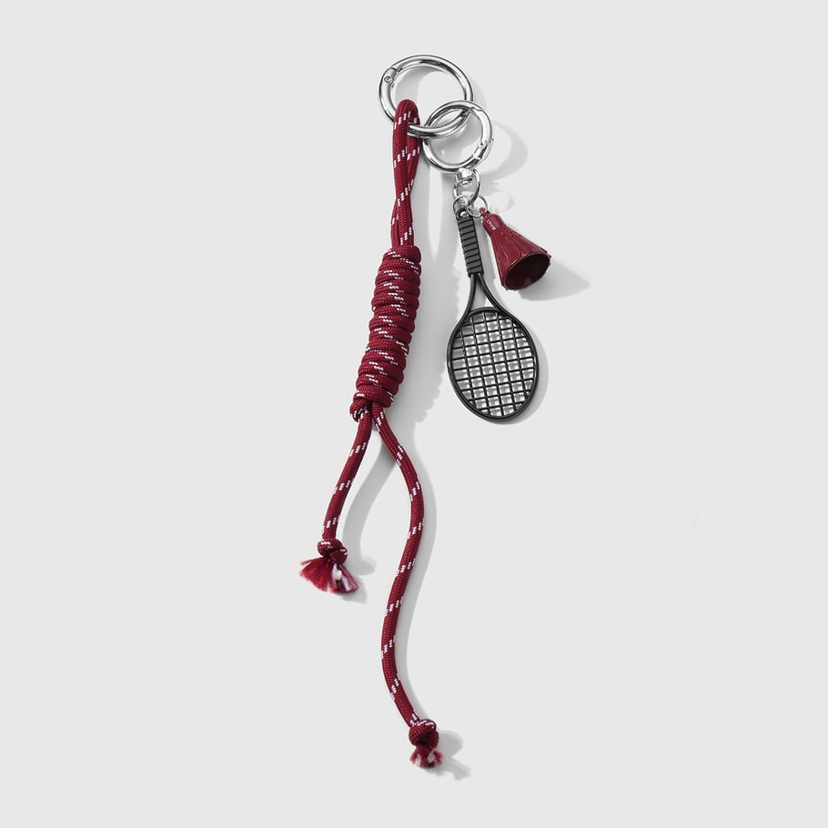 1 Piece Simple Series Sports Heart Alloy Unisex Bag Charms 
