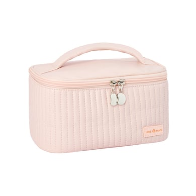 1 Stück Simple Series Einfarbige PU-Kosmetiktasche für Damen h5 