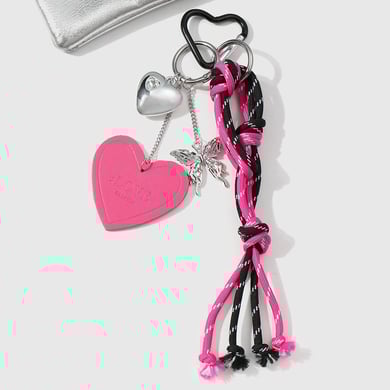 1 Piece Simple Series Retro Heart Alloy Women's Bag Charms h5 
