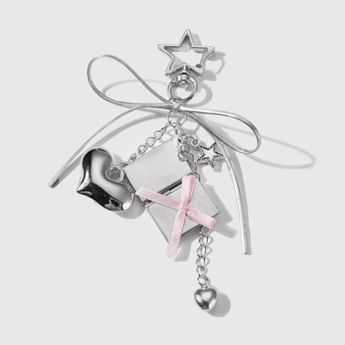 1 Piece Romantic Series Sweet Heart Alloy Women's Bag Charms h5 