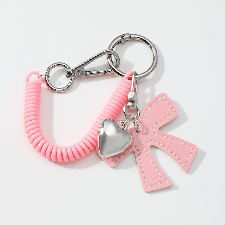 1 Piece Romantic Series Sweet Heart Alloy Women's Bag Charms 