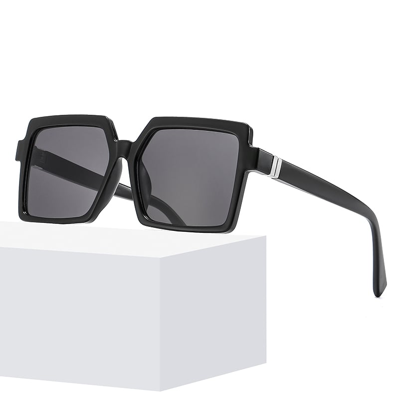 1 Piece Luxurious Series Casual Patchwork Plastic Unisex Sunglasses Picture2