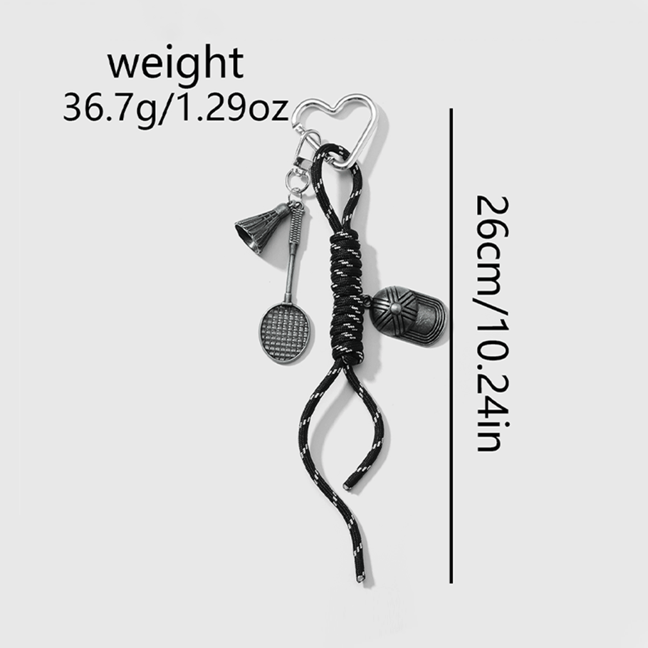 1 Piece Simple Series Sports Cartoon Alloy Women's Bag Charms Picture2
