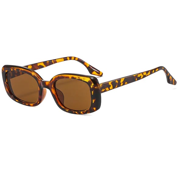 1 Paar Unisex-Sonnenbrillen aus Kunststoff der Luxurious Series Simple Patchwork 2