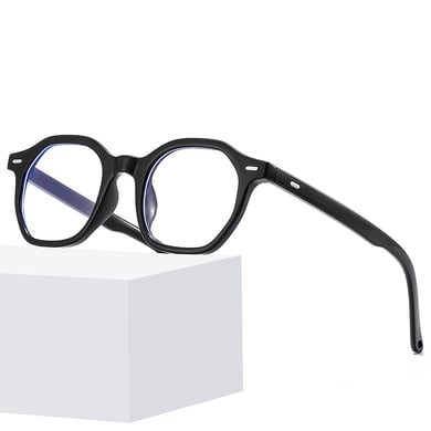 1 Pair Of Simple Daily-style Solid Color Blue-light-blocking Glasses Unisex Sunglasses h5 Picture2