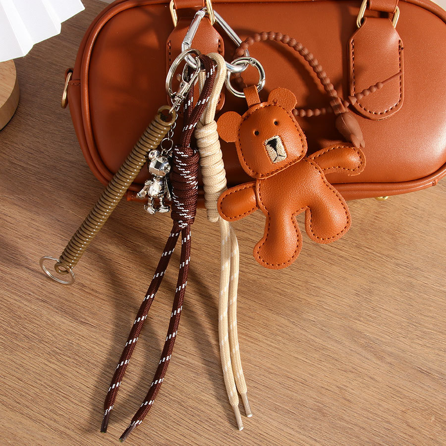 1 Piece Simple Series Daily Animal PU Women's Bag Charms 
