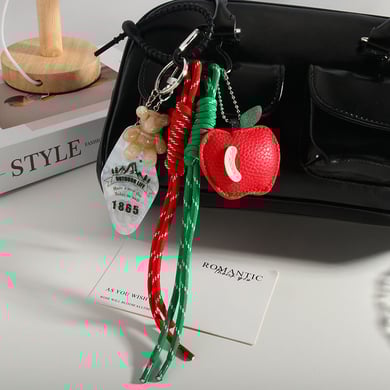 1 Piece Simple Series Sweet Plant PU Women's Bag Charms h5 Picture2