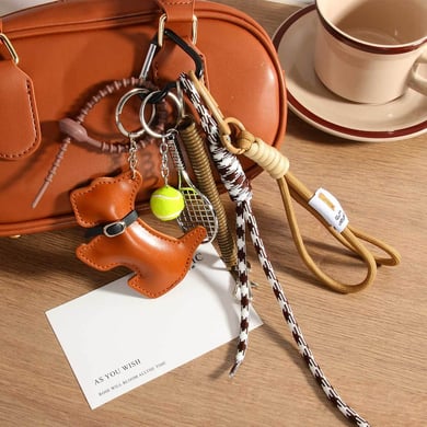 1 Piece Simple Series Daily Animal PU Women's Bag Charms h5 Picture2