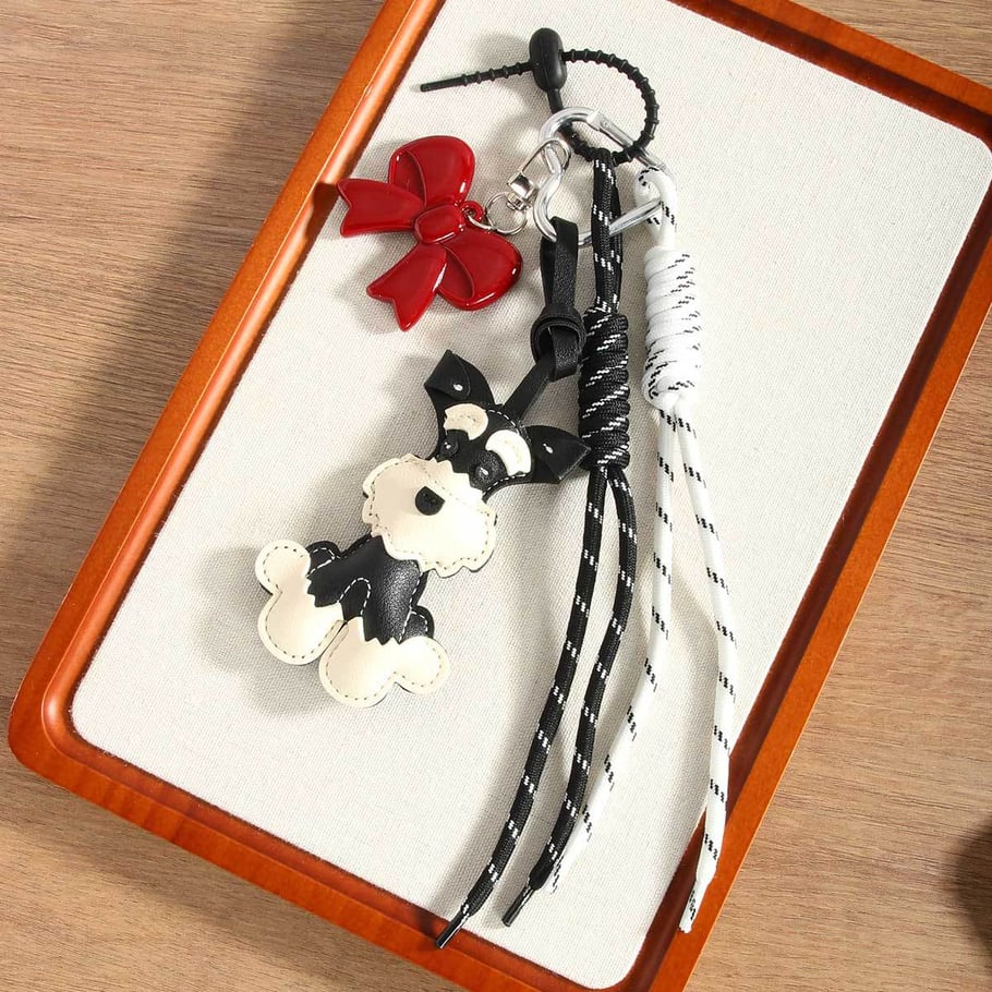 1 Piece Simple Series Daily Animal PU Women's Bag Charms 