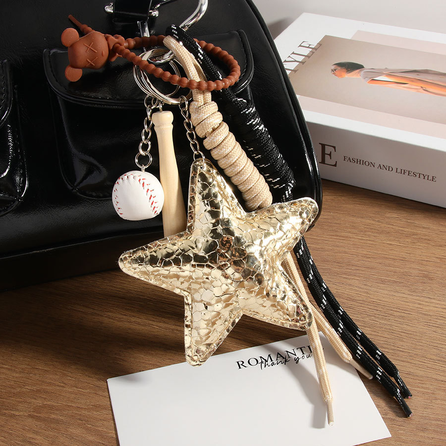 1 Piece Simple Series Daily Star PU Women's Bag Charms 