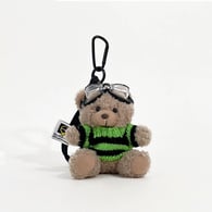 Little Brown Bear-Black and Green Striped Sweater [Black Chain] Picture3