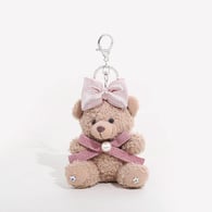 Pink bow pearl [bear] 