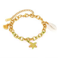 GS1578-Steel Bracelet Gold 
