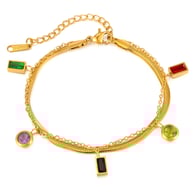 GS1638-Steel Bracelet Gold 