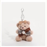 Brown bow pearl [bear] Picture3