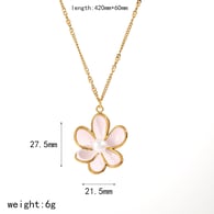 Necklace TN60182-PK Picture3