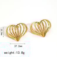 Gold color/earrings Picture2