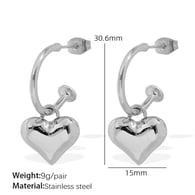 EH861S Silver Earrings Picture2