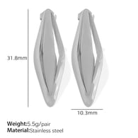 EH701 Silver Earrings Picture2
