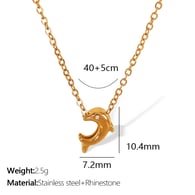 XL258 gold necklace 