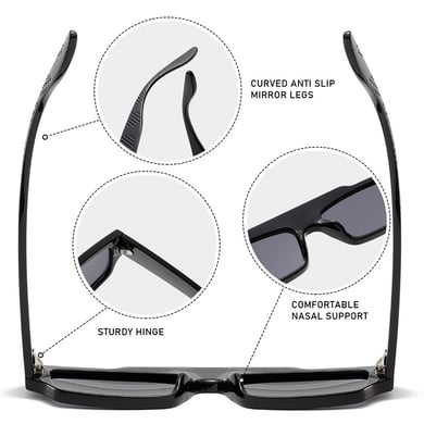 1 Pair of Stylish and Versatile Small Square-frame Women's Sunglasses h5 Picture4