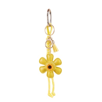 1 Stück Romantische Serie Süße Blume PU Damen Taschenanhänger h5 
