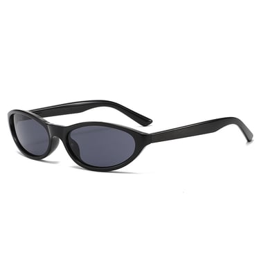 1 Pair of Casual Small Oval - frame Women's Sunglasses h5 