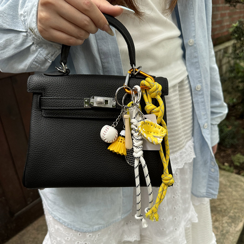 1 Piece Sports Style Baseball Bat Women's Bag Charms 