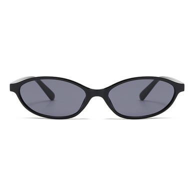 1 Pair of Stylish Oval Cat - eye Versatile Women's Sunglasses h5 Picture2