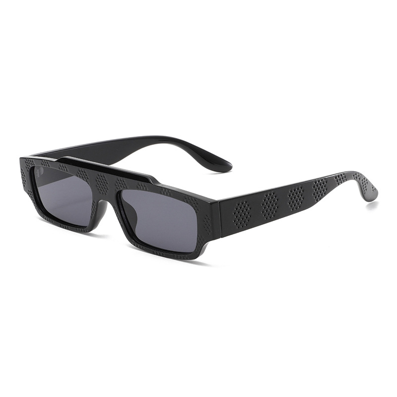 1 Pair of Stylish and Versatile Small Square-frame Women's Sunglasses 