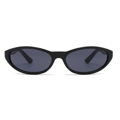 1 Pair of Casual Small Oval - frame Women's Sunglasses h5 Picture2