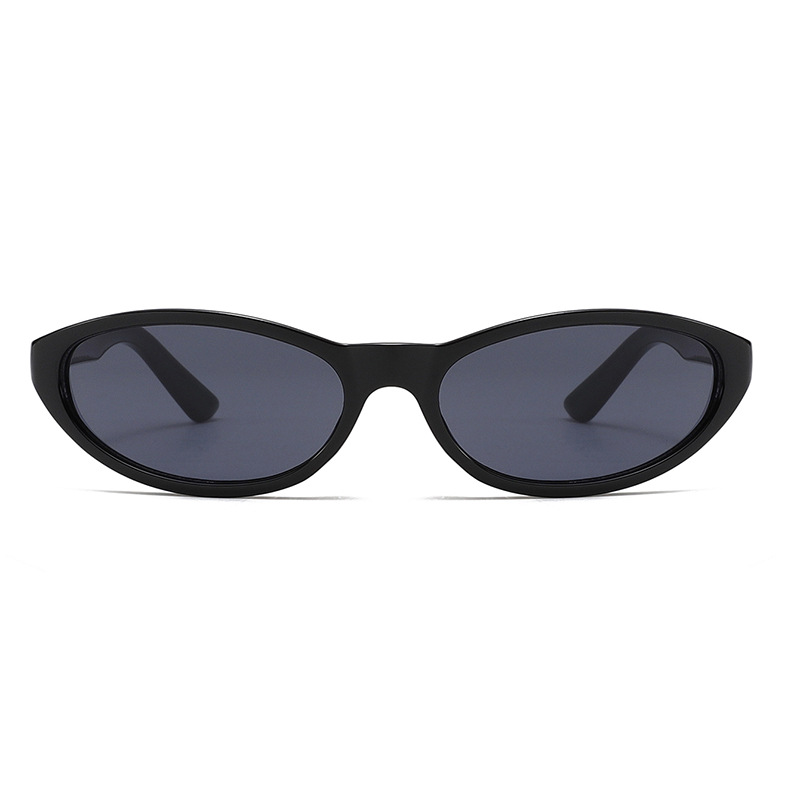 1 Pair of Casual Small Oval - frame Women's Sunglasses Picture2