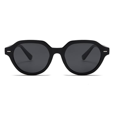 1 Pair of Retro and Casual Round - frame Women's Sunglasses h5 Picture2
