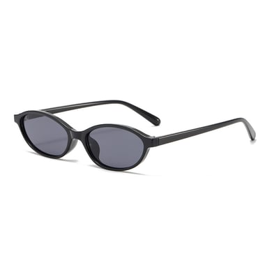1 Pair of Stylish Oval Cat - eye Versatile Women's Sunglasses h5 