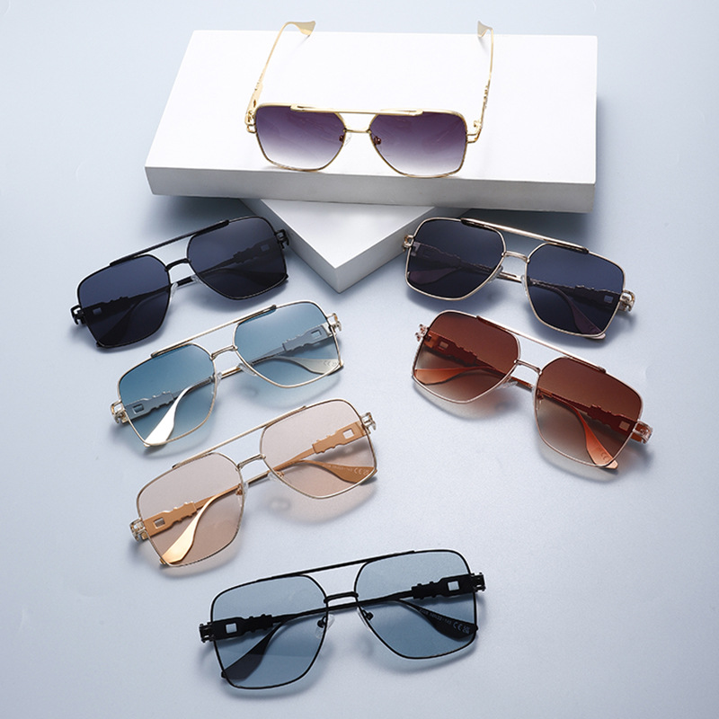 1 Pair Simple Series Daily Solid Color Plastic Women's Sunglasses Picture3