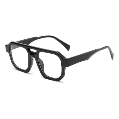 1 Pair Simple Series Casual Solid Color Plastic Women's Sunglasses h5 