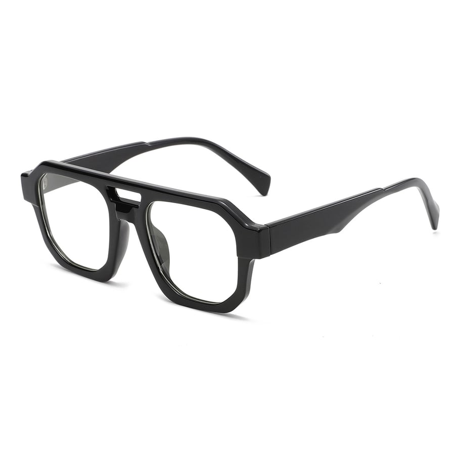 1 Pair Simple Series Casual Solid Color Plastic Women's Sunglasses 