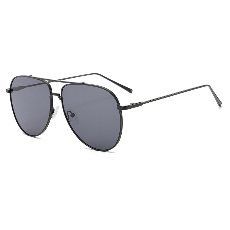1 Pair Light Luxury Solid Color Alloy Women's Sunglasses 