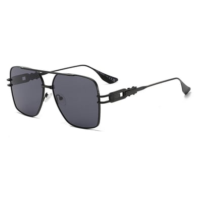 1 Pair Simple Series Daily Solid Color Plastic Women's Sunglasses h5 