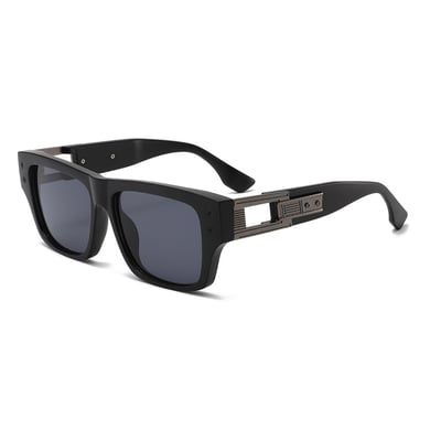 1 Pair Simple Series Daily Solid Color Plastic Women's Sunglasses h5 